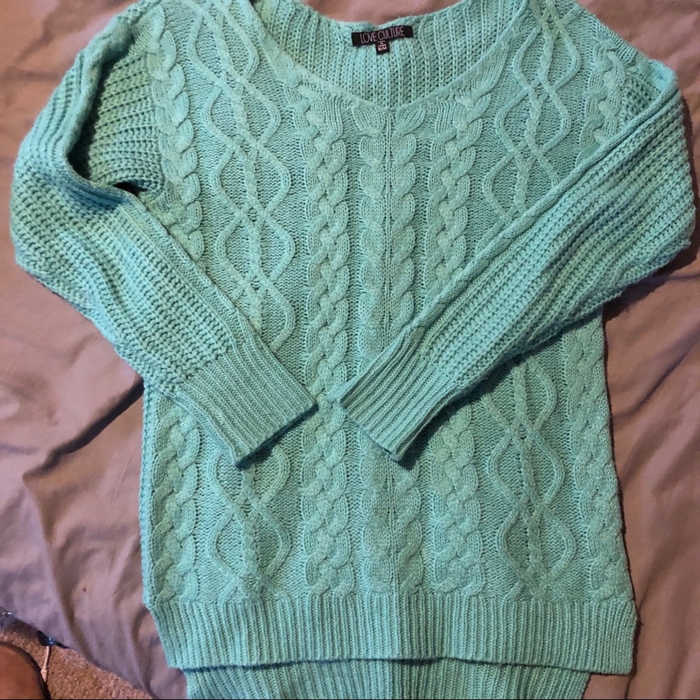 Mint Love Culture Sweater Small/Medium